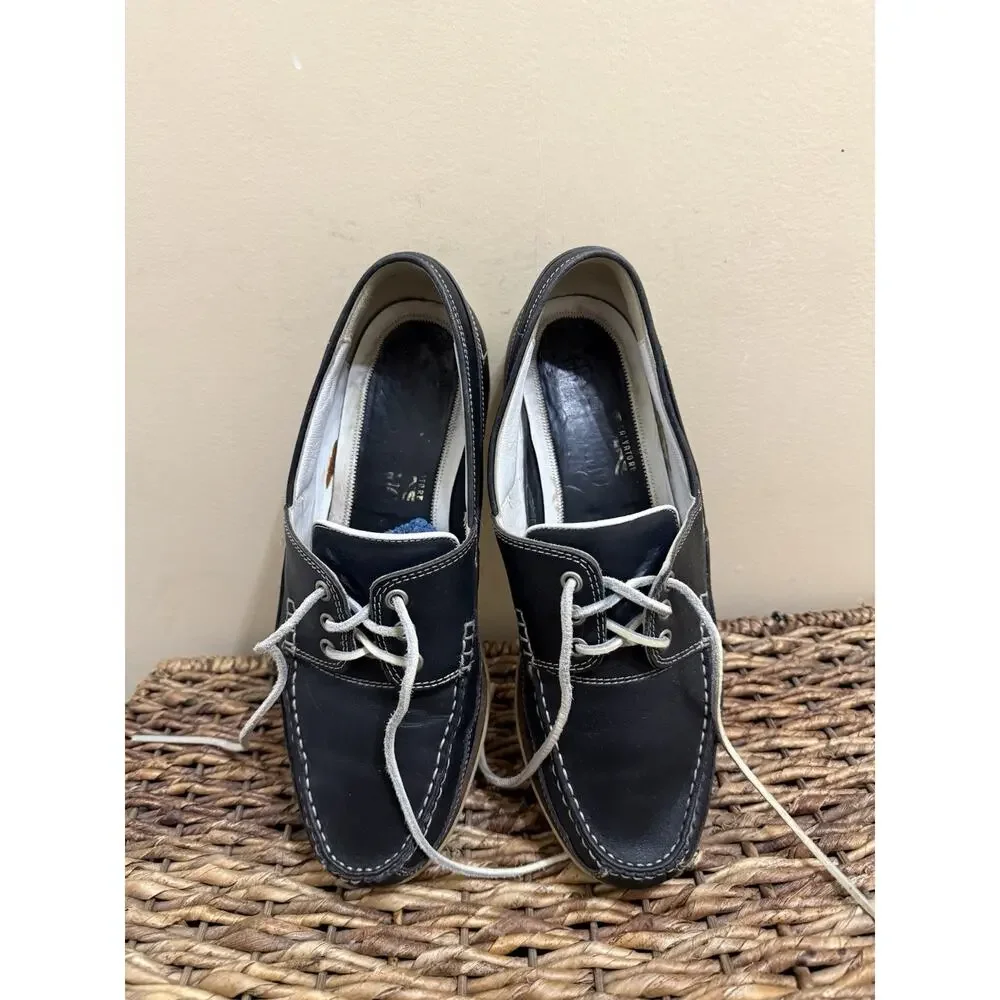 Salvatore Ferraro Black Shoes Vibrant Soles Sz 9